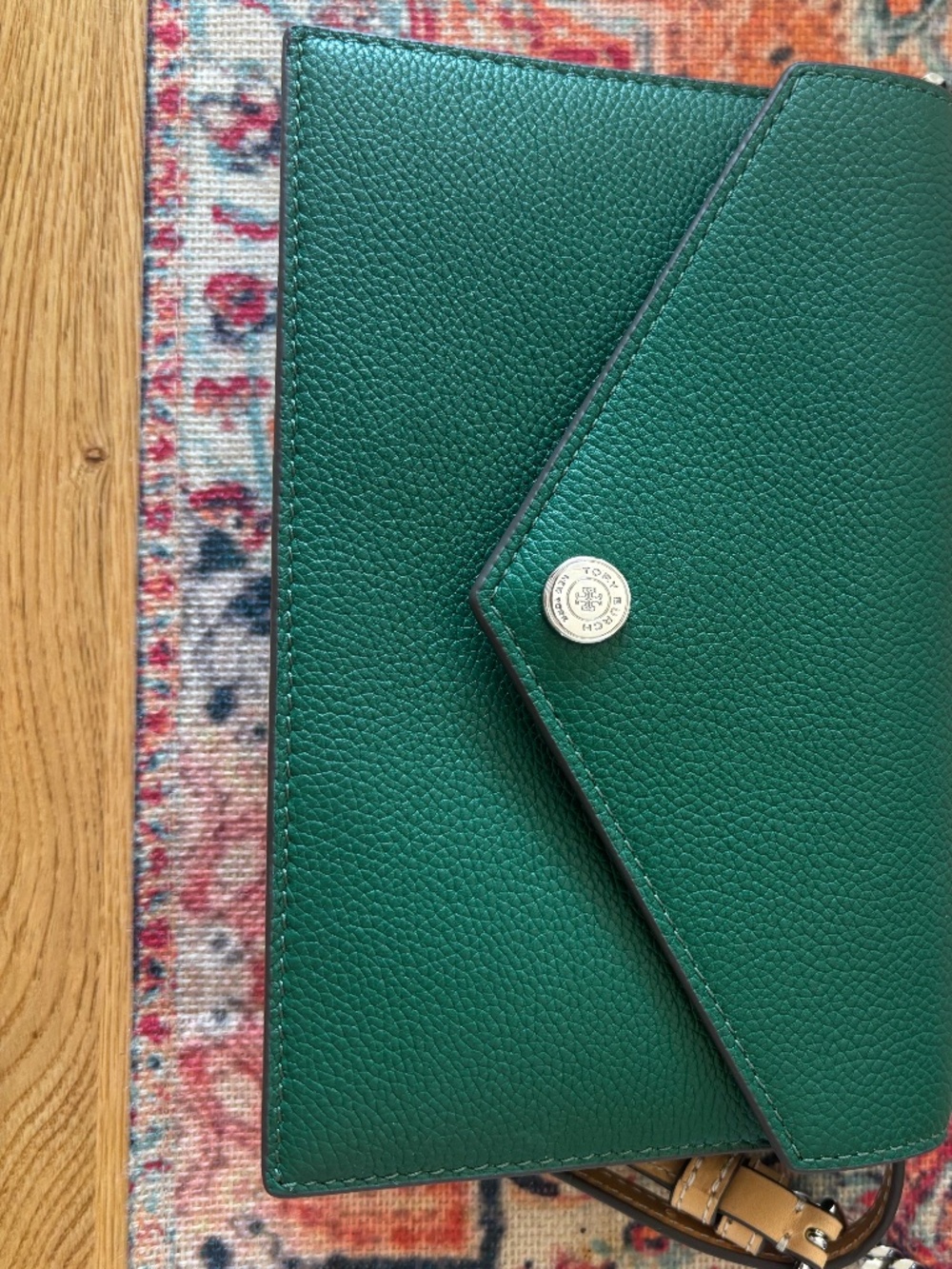 Tory Burch pebble envelope chain mini bag